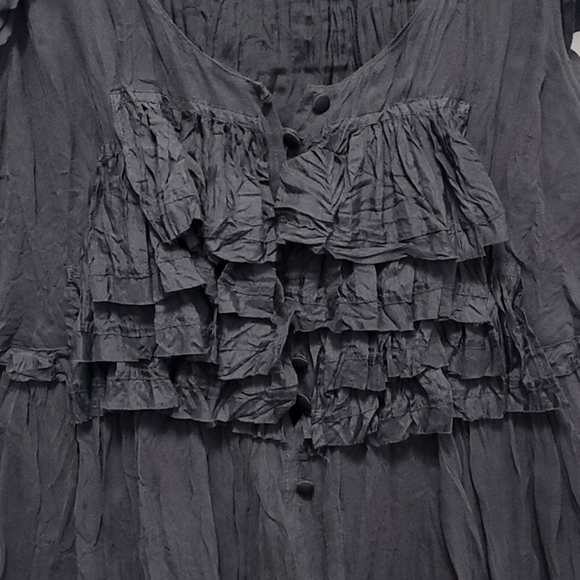 Robert Rodriguez silk camisole, size 4, black - Picture 2 of 8